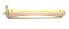 Sibel - Бигуди для химической завивки желто-розовые длинные 7 мм, 12 шт./уп.