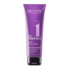 Revlon - Очищающий шампунь открывающий кутикулу шаг 1 Be Fabulous Hair Recovery Shampoo, 250 мл