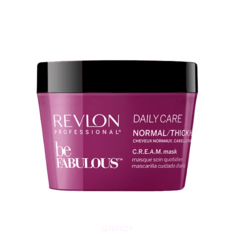 Revlon - Маска для нормальных и густых волос Be Fabulous Daily Care Normal Hair Thick Mask, 200 мл