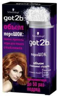 Schwarzkopf Professional - Стайлинг-пудра для объема Порошок, 10 г