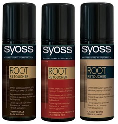 Syoss - Тонирующий спрей для волос Root Retoucher, 120 мл (5 тонов)