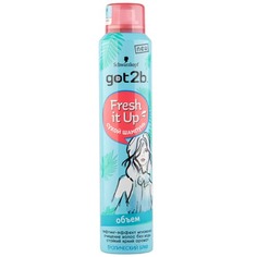 Schwarzkopf Professional - Парфюмированный сухой шампунь Объем Тропический бриз Fresh it Up, 200 мл