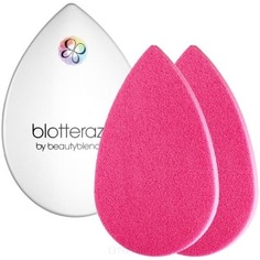 BeautyBlender - Матирующие спонжи для жирной кожи лица Blotterazzi в футляре со встроенным зеркальцем