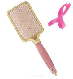 Olivia Garden - Щетка широкая керамик + ион NanoThermic розовое золото