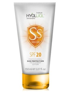 Hyalual - Солнцезащитный лосьон Fase&Body Safe Sun SPF20, 150 мл