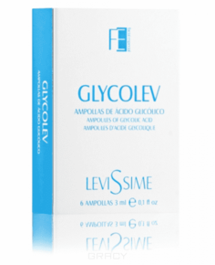 Levissime - Пилинг с гликолевой кислотой 10% Glycolev, 6*3 мл