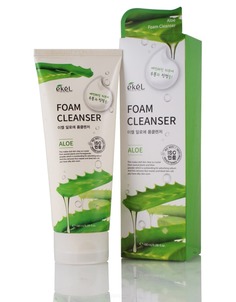 Ekel - Пенка для умывания с экстрактом алоэ Aloe Foam Cleanser, 180 мл