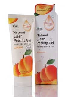 Ekel - Пилинг-скатка с экстрактом абрикоса Apricot Natural Clean Peeling Gel, 180 мл