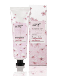 LLang - Увлажняющий крем для рук с экстрактом цветов вишни Moisture Barrier Cherry Blossom Hand Cream, 50 мл