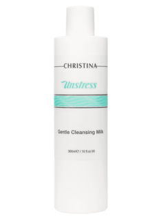 Christina - Мягкое очищающее молочко Unstress Gentle Cleansing Milk, 300 мл