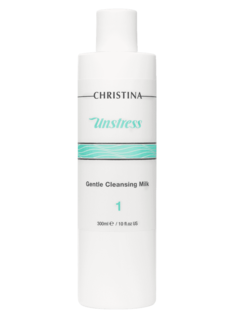 Christina - Нежное очищающее молочко Unstress Gentle Cleansing Milk (шаг 1), 300 мл