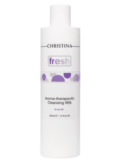 Christina - Ароматерапевтическое очищающее молочко для сухой кожи Fresh Aroma Therapeutic Cleansing Milk for dry skin, 300 мл