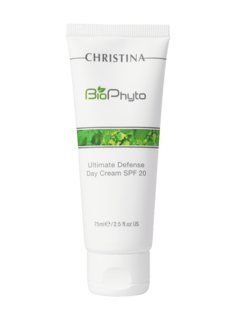 Christina - Дневной крем «Абсолютная защита» SPF 20 Bio Phyto Ultimate Defense Day Cream, 75 мл