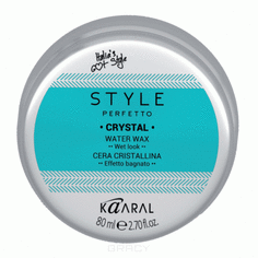 Kaaral - Воск для волос с блеском STYLE PERFETTO CRYSTAL WATER WAX, 80 мл