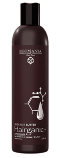 Egomania - Кондиционер с маслом Ши для увлажнения пористых, сухих волос HAIRGANIC+ SHEA NUT BUTTER CONDITIONER, 250 мл