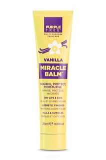 Purple Tree - Бальзам для губ Ваниль Miracle Balm Vanilla, 25 мл