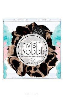 Invisibobble - Резинка для волос SPRUNCHIE Purrfection, леопардовый