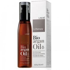 Lakme - Аргановое масло для увлажнения и ухода за волосами K.Therapy Bioagran Oil, 125 мл