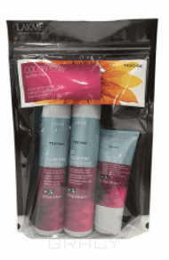 Lakme - Набор Teknia Color Stay sulfate-free Travel Pack (Шампунь 100мл+Кондиционер 100мл+Маска 50мл)