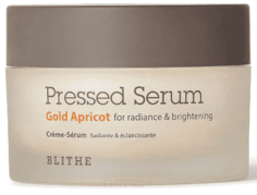 Blithe - Сыворотка-крем спрессованная &quot;Золотой абрикос&quot; для лица для сияния Pressed Serum Gold Apricot, 50 мл