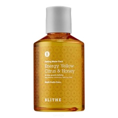 Blithe - Сплэш-маска для сияния «Энергия Цитрус и мед» Patting Splash Mask Energy Yellow Citrus & Honey, 200 мл