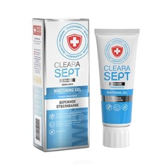 ClearaSept - Зубная паста Whithening Gel Бережное отбеливание, 75 мл