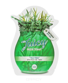 Holika Holika - Маска тканевая для лица Сок чайного дерева Tea tree Juicy Mask Sheet, 20 мл