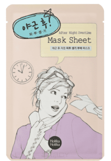 Holika Holika - Маска тканевая для лица После рабочего дня After Mask Sheet-After working overtime, 16 мл