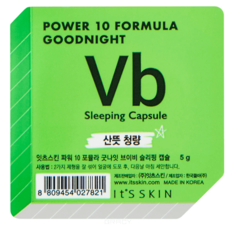 It&apos;s Skin - Ночная маска-капсула &quot;Пауэр 10 Формула Гуднайт&quot;, для проблемной кожи Power 10 Formula Goodnight Sleeping Capsule VB, 5 г