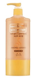 Flor de Man - Гель для укладки волос с протеинами шелка &quot;МФ Кератин&quot; Keratin Silkprotein Hair Gel, 500 мл