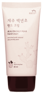 Flor de Man - Крем для рук &quot;Прикли Чеджу&quot;, увлажняющий Jeju Prickly Pear Hand Cream, 80 мл