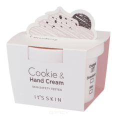 It&apos;s Skin - Витаминизирующий крем для рук &quot;Печенье&quot;, клубника Cookie & Hand Cream Strawberry, 80 мл
