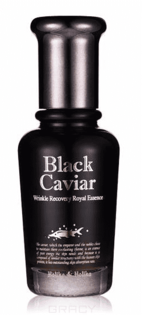 Holika Holika - Питательная лифтинг сыворотка &quot;Черная икра&quot; Black Caviar Wrinkle Recovery Royal Essence, 45 мл