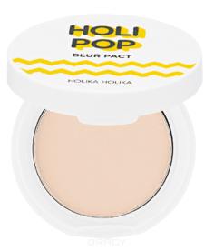 Holika Holika - Пудра прессованная &quot;Холипоп Блюр&quot; Holipop Blur pact, 10,5 г (2 тона)