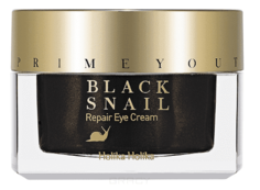 Holika Holika - Восстанавливающий крем для глаз с черной улиткой &quot;Прайм Йос Блэк Снэйл&quot; Prime Youth Black Snail Repair Eye Cream, 30 мл