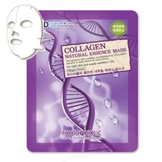 FoodaHolic - Тканевая 3D маска с коллагеном Collagen Natural Essence Mask, 23 мл