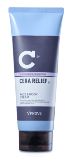 Vprove - Крем для тела &quot;Кера Релиф&quot;, интенсивно увлажняющий Cera Relief SV Face & Body Cream, 150 мл