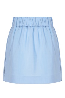 Голубая мини-юбка No21