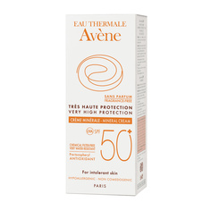 AVENE Крем для лица и тела с минеральным экраном солнцезащитный SPF50+