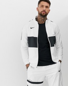 Белая спортивная куртка Nike FC - Белый