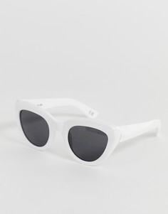 Белые солнцезащитные очки кошачий глаз Na-kd - Белый