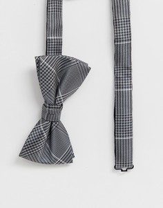 Серый галстук-бабочка в клетку Jack & Jones Premium - Серый
