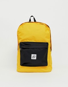 Рюкзак колор блок с логотипом Jack & Jones - Желтый