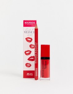 Набор для макияжа губ Bourjois Hot Pepper - СКИДКА 26 - Розовый