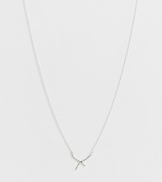 Серебряное ожерелье Monki - Серебряный
