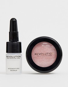 Блестящие тени для век Revolution Flawless Foils - Rival - Золотой