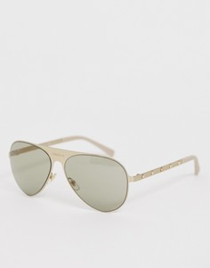 Солнцезащитные очки-авиаторы Versace 0VE2189 - Золотой