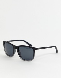 Черные поляризационные солнцезащитные очки в квадратной оправе Esprit - Черный
