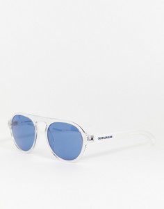 Круглые солнцезащитные очки Calvin Klein Jeans CKJ19502S - Очистить