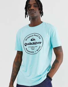 Синяя футболка Quiksilver Secret Ingredient - Синий